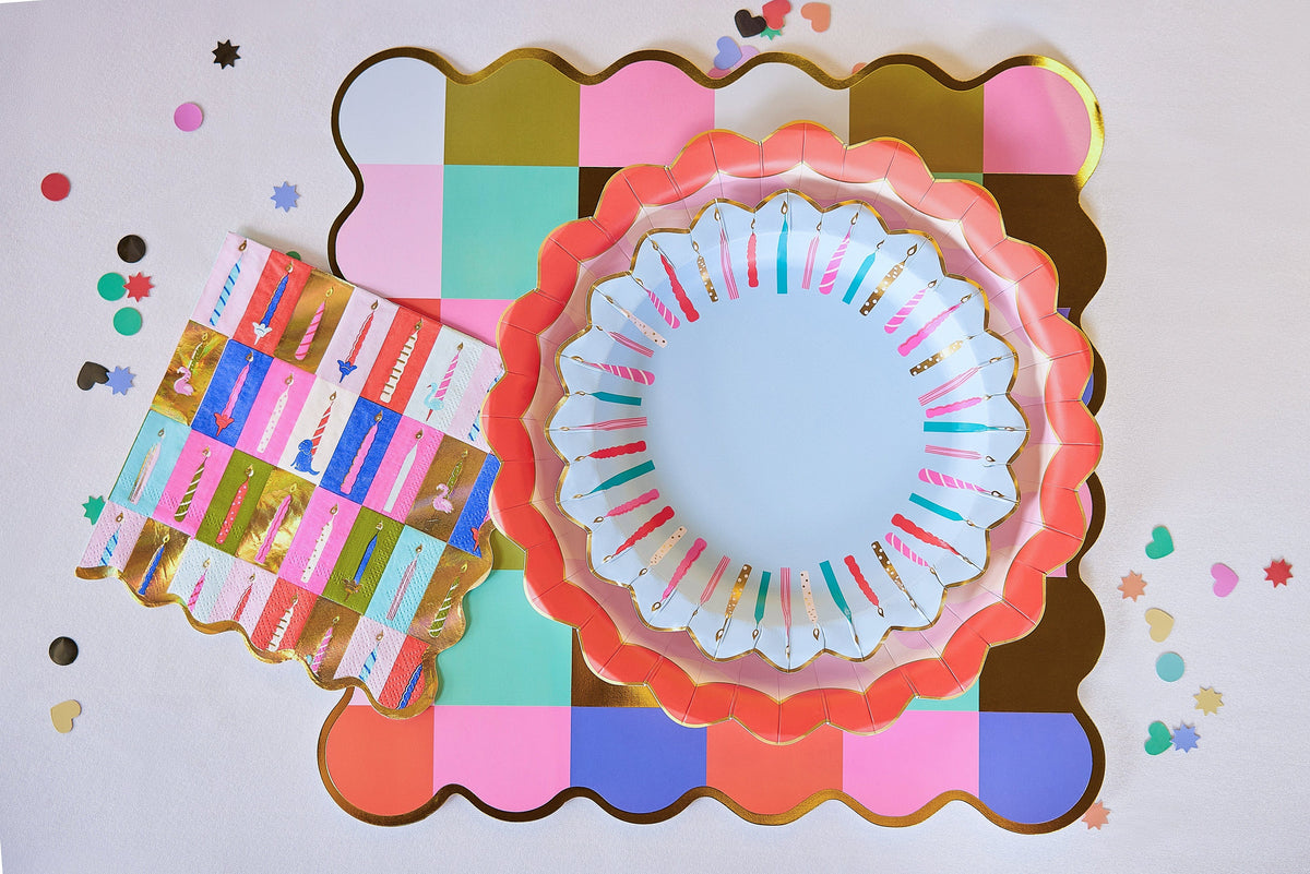 Birthday Wishes Tableware Party Kit