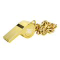 Party Foul Jumbo Gold Whistle Necklace