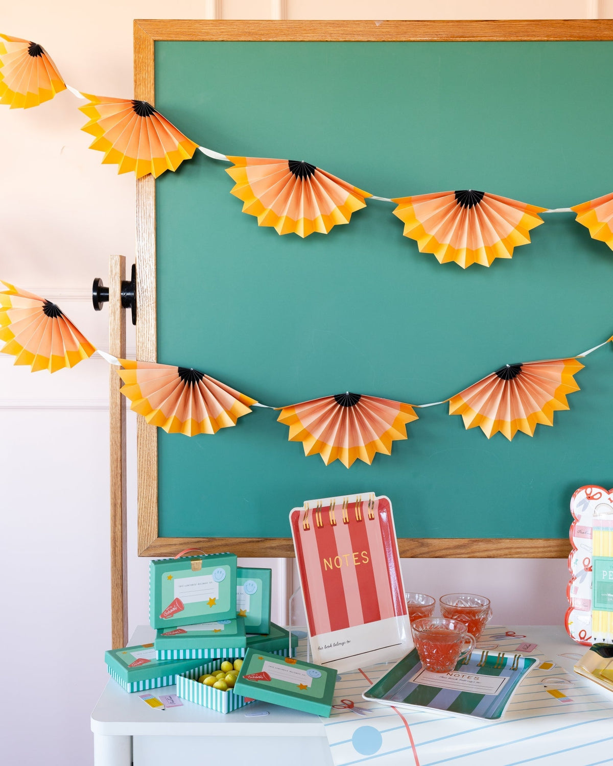 Occasions Pencil Fan Banner
