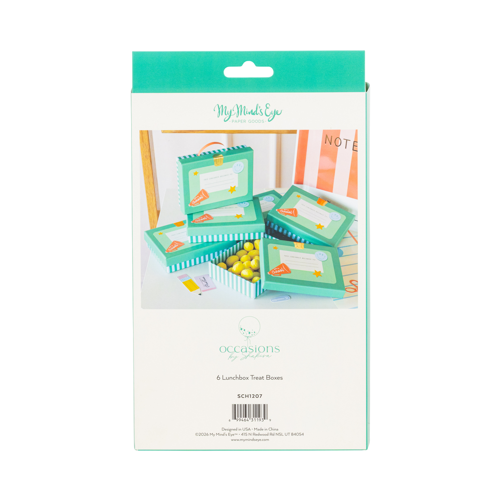 Occasions Lunchbox Treat Boxes
