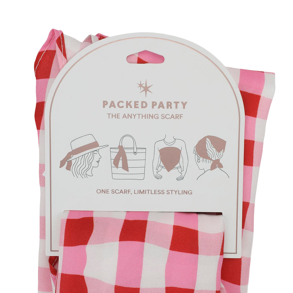 Picnic Perfect Gingham Anything Scarf