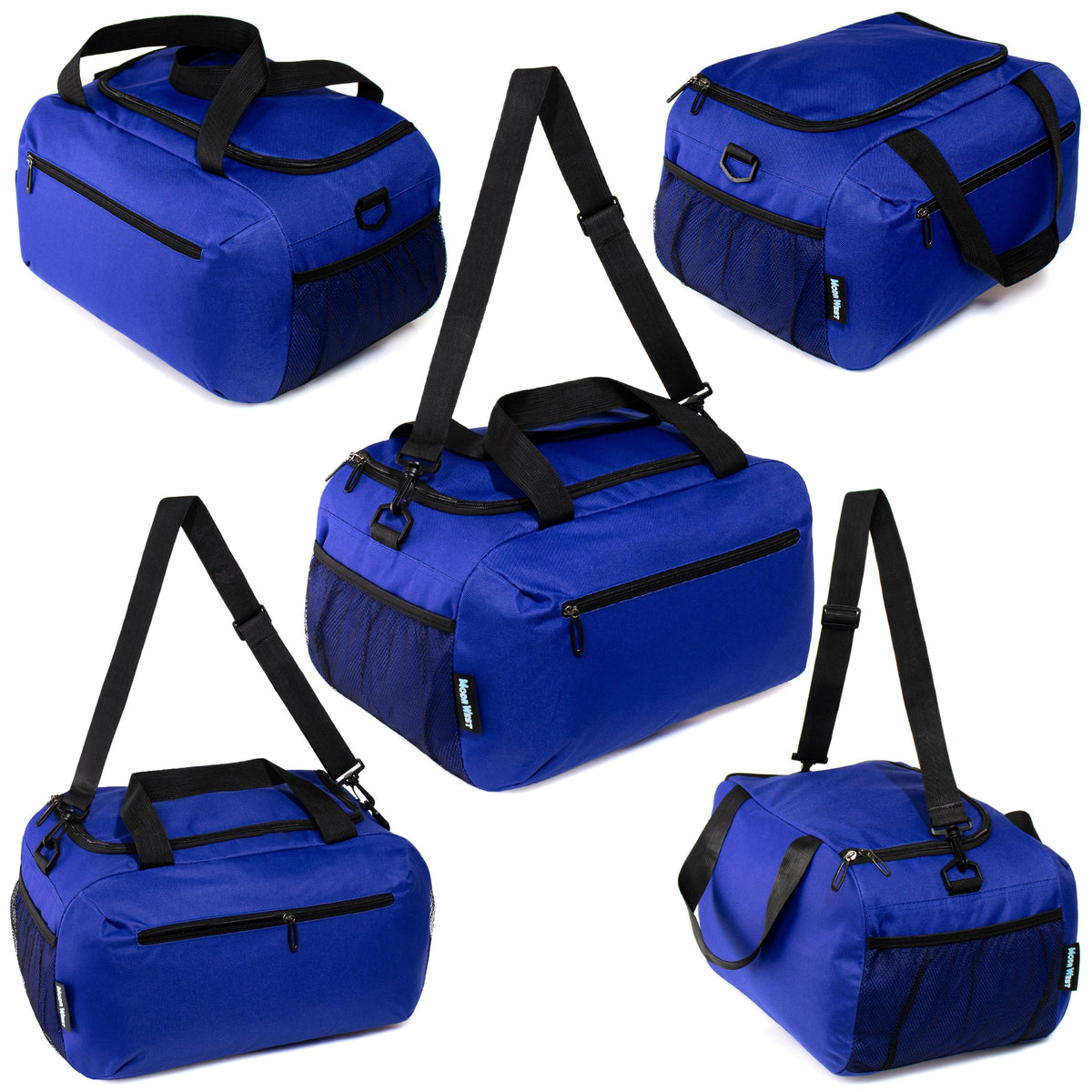 24" Wholesale Duffle Bag in 5 Assorted Colors  - Bulk Case of 12