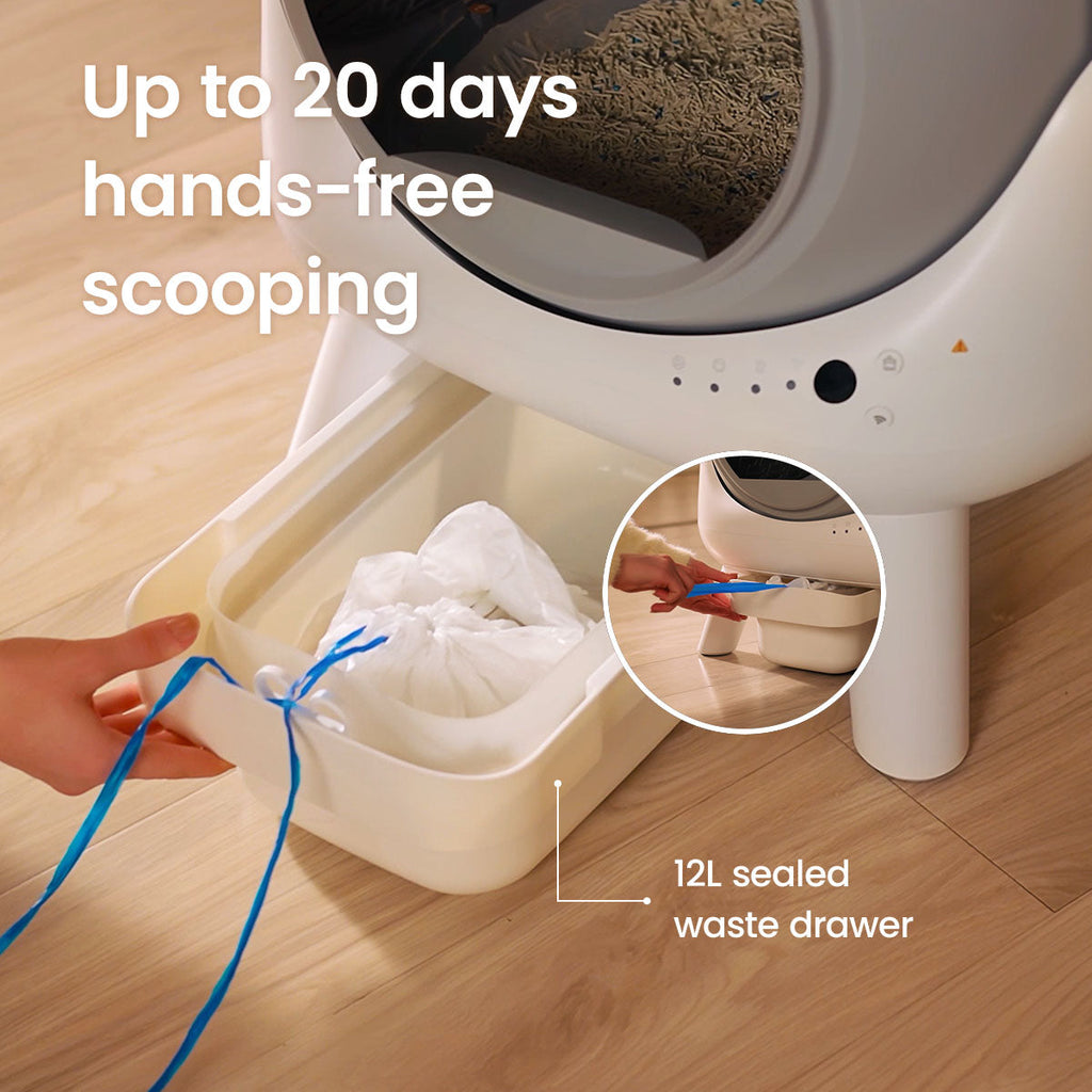 [Elspet Day Sale] Els Pet Orbitie Self Cleaning Litter Box Sweet Starter Bundle