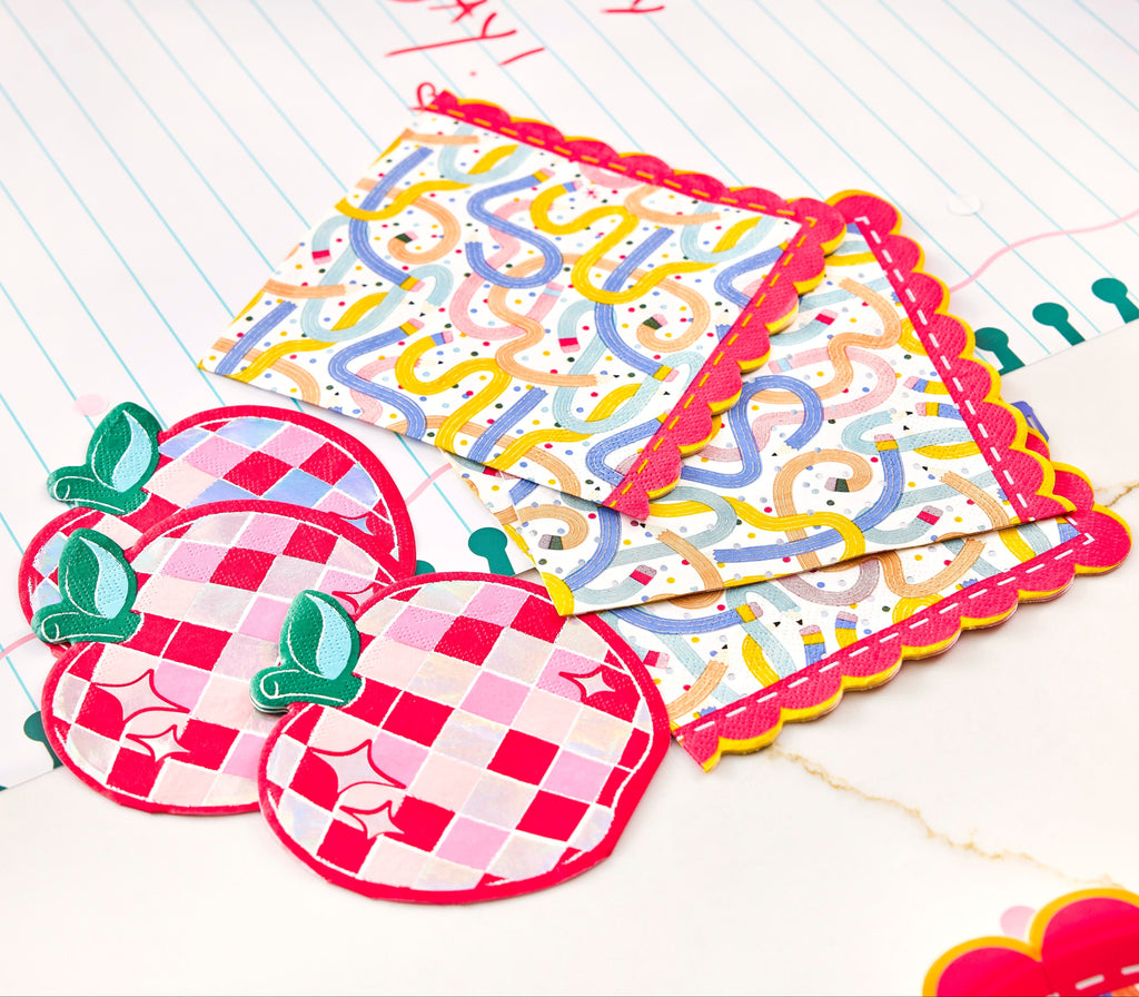 Back To School Tableware Party Kit