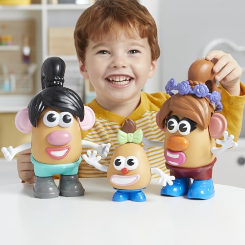 Potato Head Create Your Family Set with 44 Parts and Pieces, Creative Toddler and Preschool Toys for 2 Year Old Girls and Boys and Up (Amazon Exclusive)