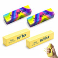 Butter Squishy Stress Toy,Soft Novelty Toy,Realistic Butter Stick Fidget, Slow Rising Soft Squeeze Toy for Adults Stress Relief & Anxiety Relief(4PCS)