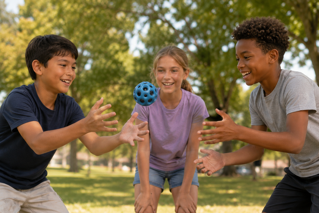 Super Bounce Asteroid Balls  – Colorful High-Bounce Balls for Kids (10 Pack) - 59¢