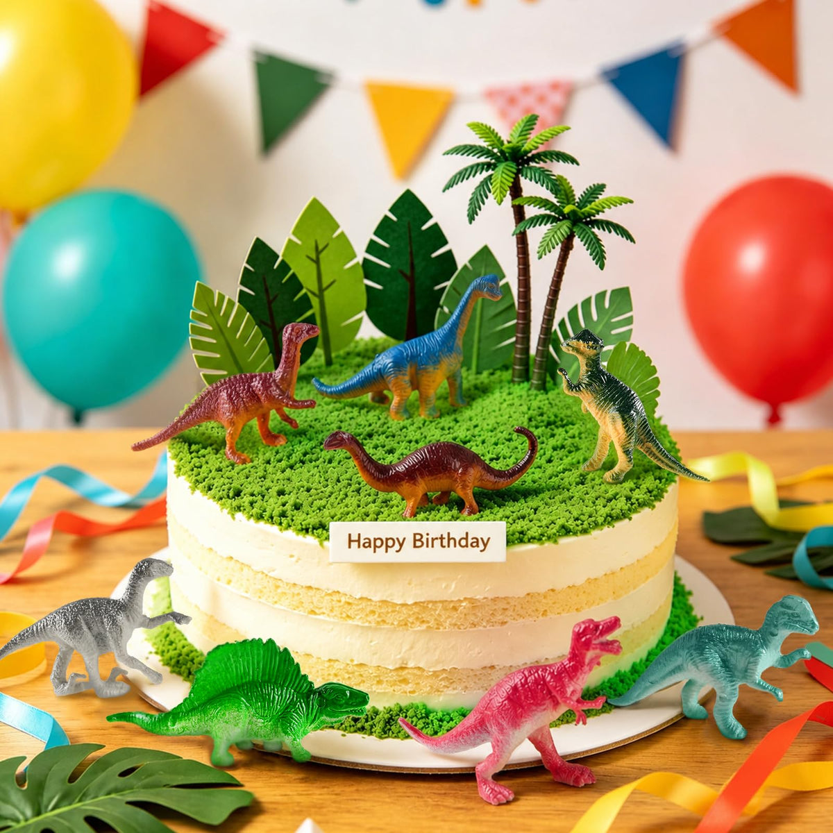 Mini Dinosaur Figures 78 Pack, Kids Dinosaur Toys, Dino Party Favors | Small Dinosaur Toys for Birthday Parties, Cupcakes, Goodie Bags, Classroom Rewards, Sensory Play and Gifts For Boys and Girls