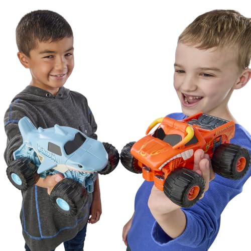 Transformers Monster Jam Megalodon (Big Tooth) | Action Figure Changes from Robot to Monster Truck, Toys for 6+