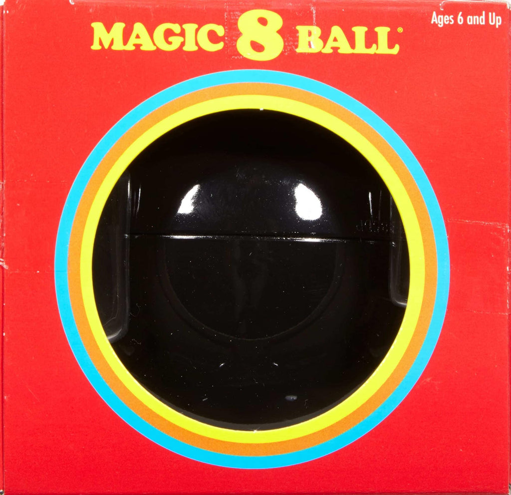 Mattel Games Magic 8 Ball Novelty Fortune-Telling Toy, Ages 3+ | Retro Look for Kids, Teens, Families, Gifts, Parties & Travel (Amazon Exclusive)