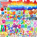 1000 Pcs Party Favors for Kids, Fidget Toys Bulk, Birthday Gift Toys, Fidgets Stocking Stuffers, Treasure Box Birthday Party, Goodie Bag Stuffers, Carnival Prizes, Pinata Filler Stuffers for Classroom