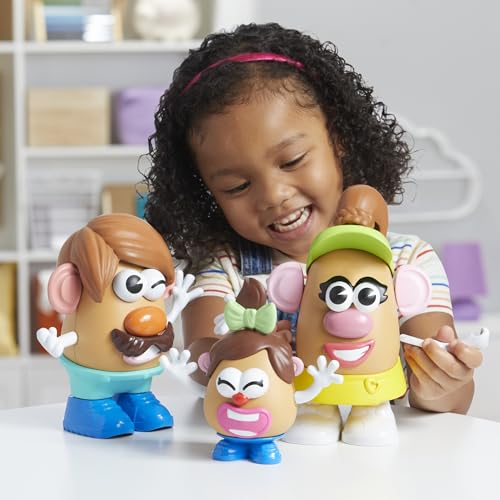 Potato Head Create Your Family Set with 44 Parts and Pieces, Creative Toddler and Preschool Toys for 2 Year Old Girls and Boys and Up (Amazon Exclusive)