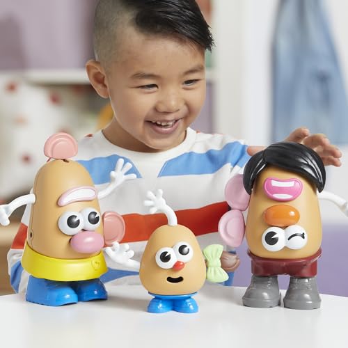 Potato Head Create Your Family Set with 44 Parts and Pieces, Creative Toddler and Preschool Toys for 2 Year Old Girls and Boys and Up (Amazon Exclusive)