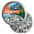 Crazy Aaron's Thinking Putty - Liquid Glass - See-Through Putty for Kids and Adults in a 4" Tin - Creative and Endless Fun, Stress Relief Therapy Toys, Never Dries Out - Made in USA
