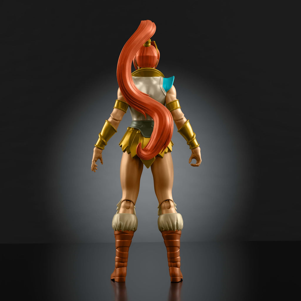Masters of the Universe Origins 200X Teela 5.5 Inch Action Figure​ | MOTU Cartoon Collection Toy, 1980s TV Inspired Character, Ponytailed Heroine, Hair, Staff​ Accessory