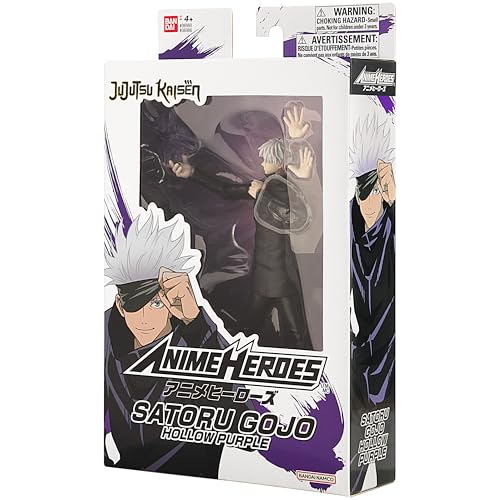 ANIME HEROES - Jujutsu Kaisen - Gojo Satoru Hollow Purple Action Figure | Jujutsu Kaisen 6 Inch Action Figure Anime Heroes - Gojo Satoru Hollow