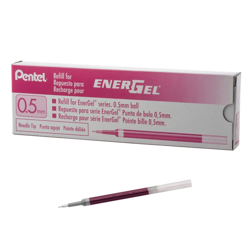 Refill Ink for EnerGel Liquid Gel Pen, (0.7mm), Metal Tip, Box of 12