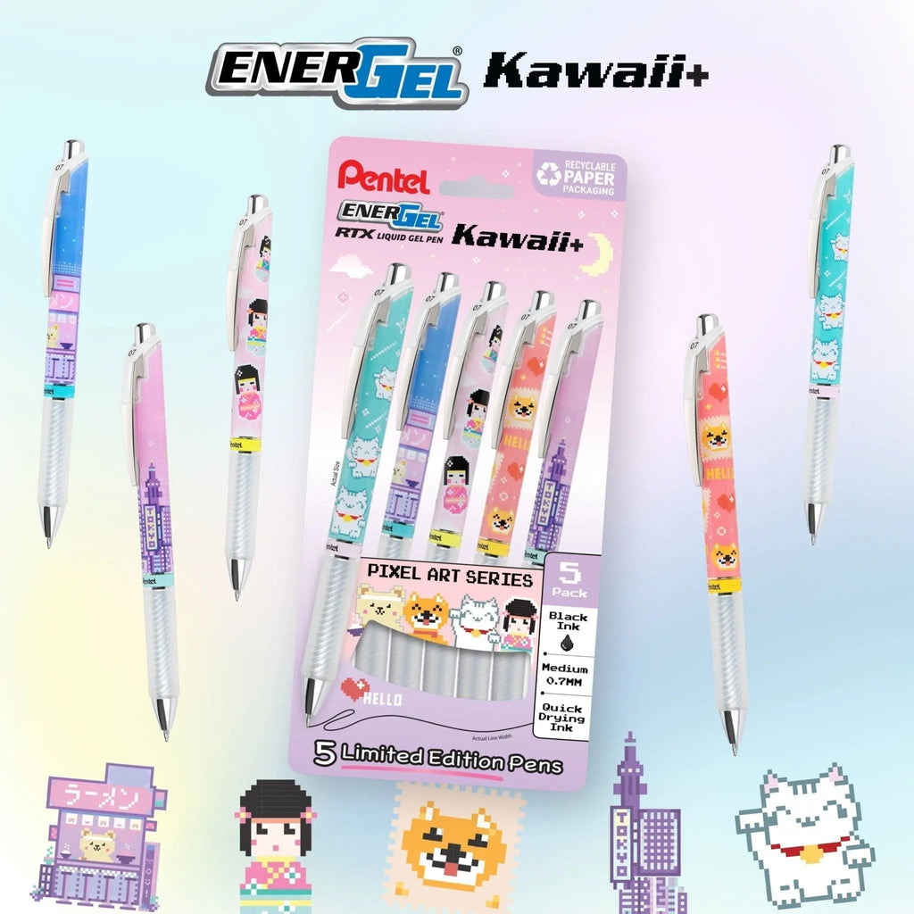 Hello Kitty® and Friends x Pentel Pink Edition Collector's Bundle