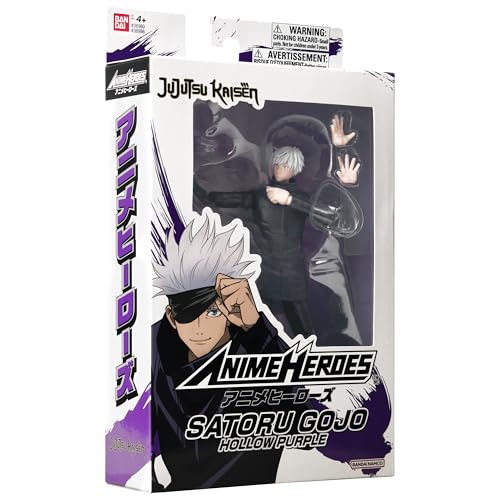 ANIME HEROES - Jujutsu Kaisen - Gojo Satoru Hollow Purple Action Figure | Jujutsu Kaisen 6 Inch Action Figure Anime Heroes - Gojo Satoru Hollow