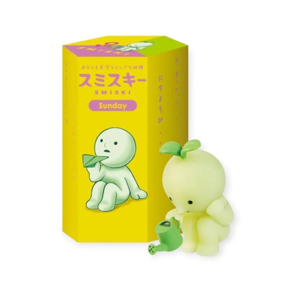 Sunday Smiski Series | Sealed blind box; one random Smiski Sunday figure.