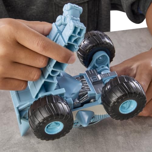 Transformers Monster Jam Megalodon (Big Tooth) | Action Figure Changes from Robot to Monster Truck, Toys for 6+