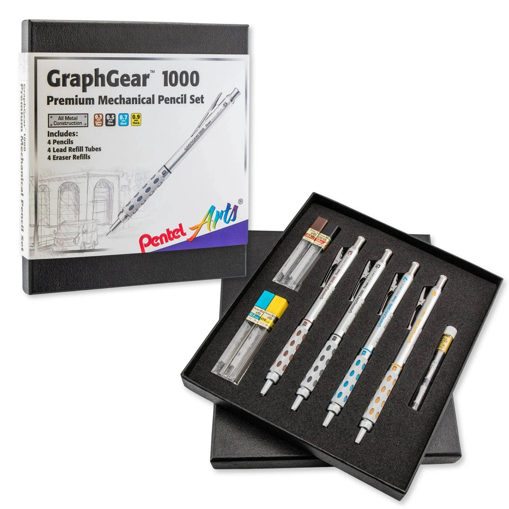 Pentel GraphGear 1000 Mechanical Pencil Collectors Set