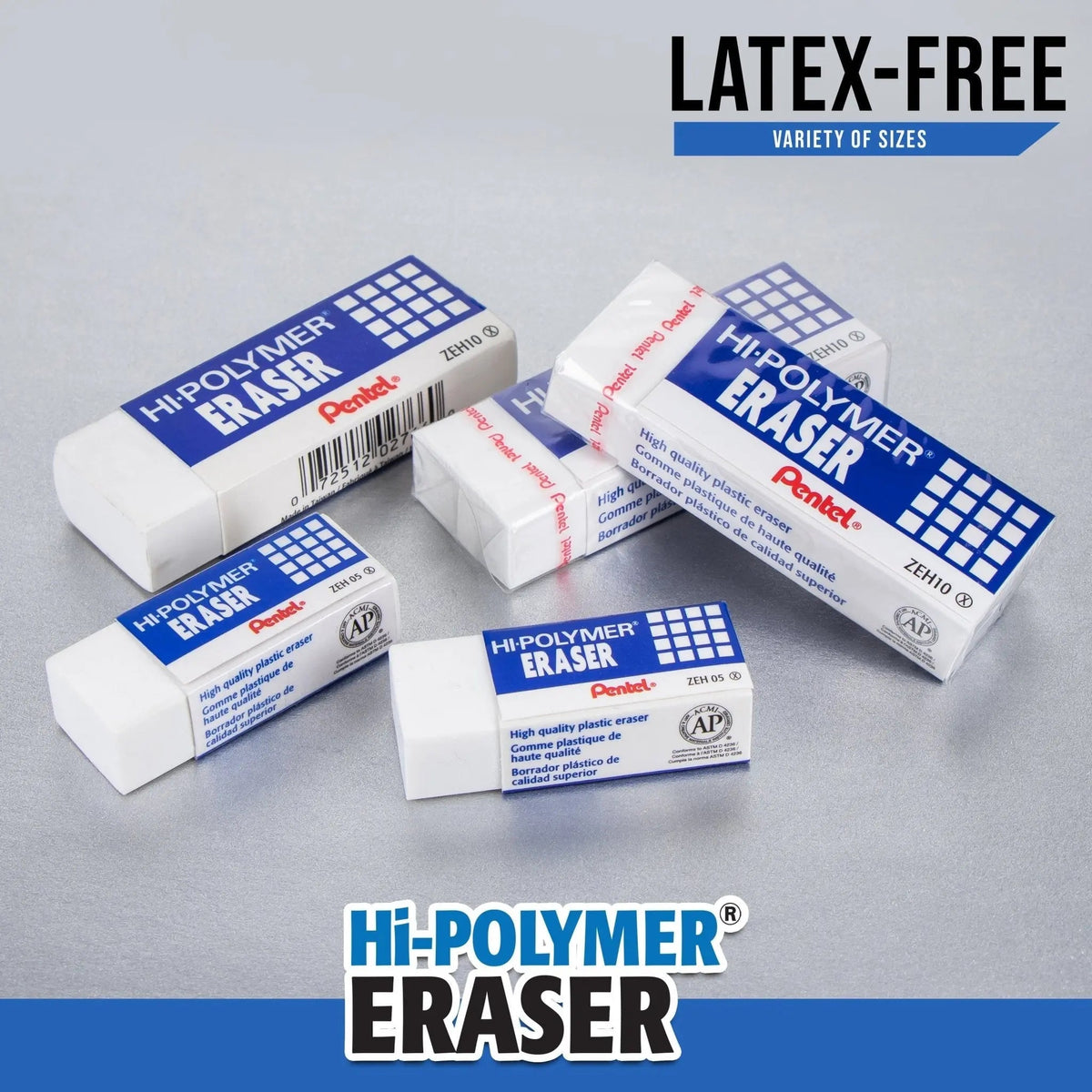 Hi-Polymer Block Eraser, Super XL White, 1-Pk
