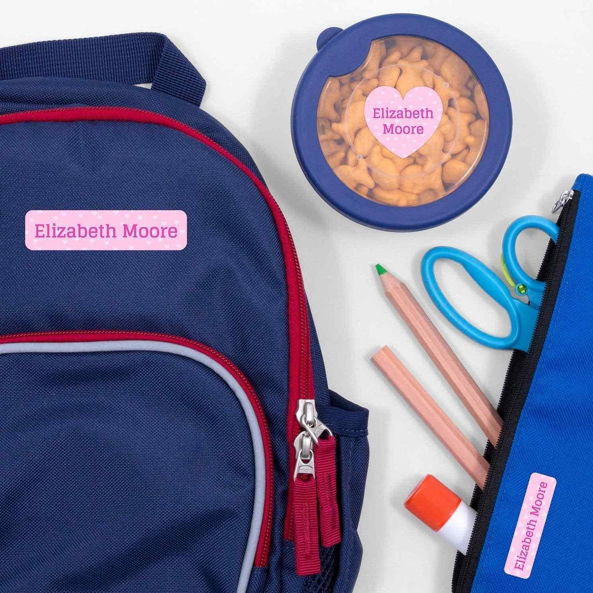 Sweetheart Kindergarten Labels Pack