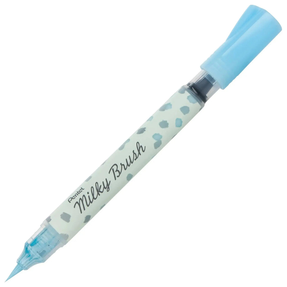 Pentel Arts Milky Brush Pen, 1-Pk, Pastel Ink Colors