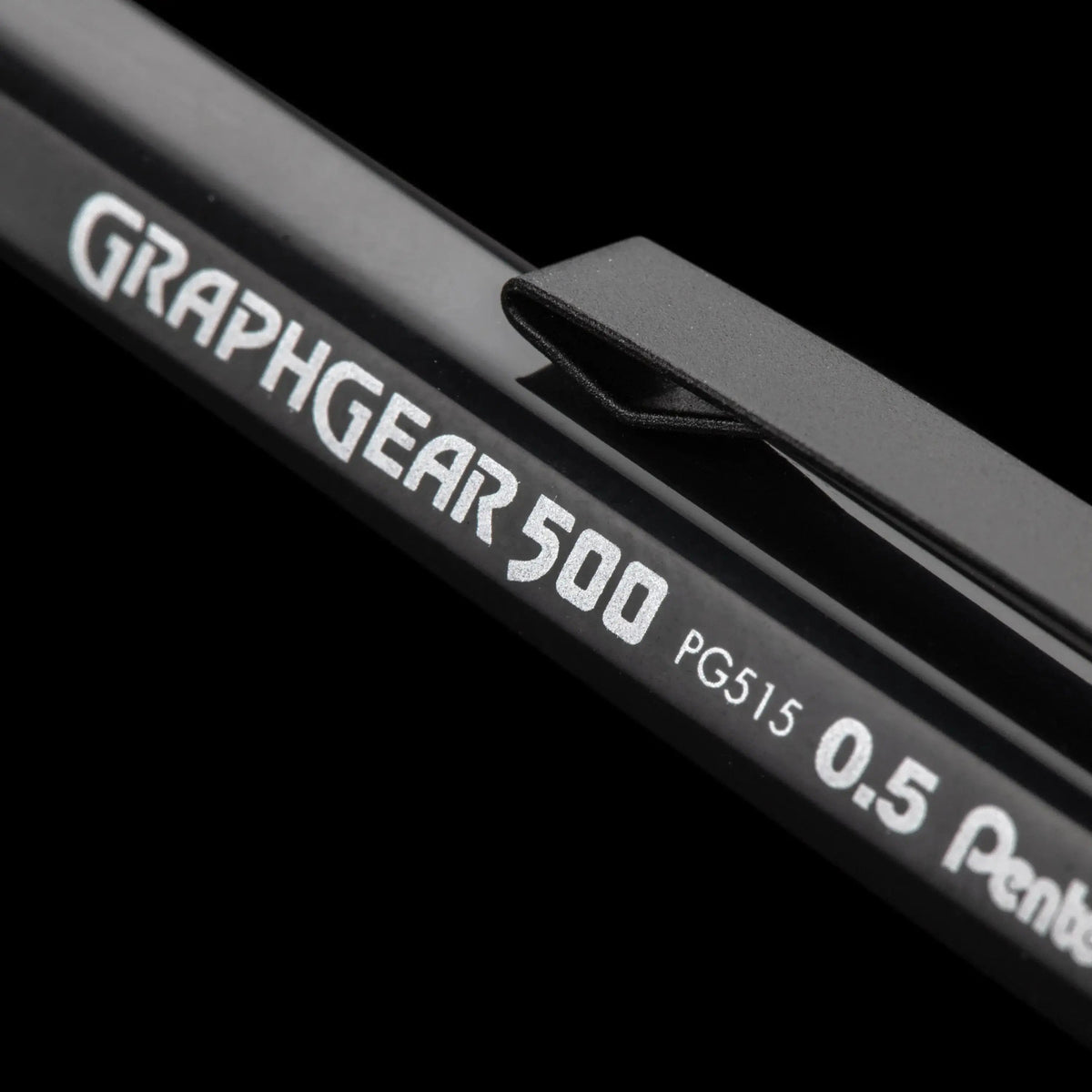 Pentel GraphGear 500, Limited Black Edition, Drafting Pencil (0.5mm), 1-Pk