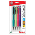 Pentel Twist-Erase III Mechanical Pencil, 4-packs
