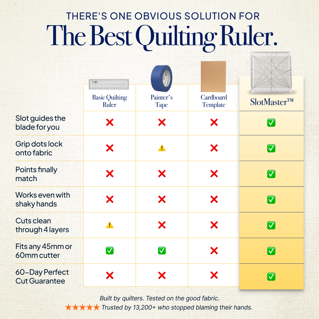 SlotMaster Precision Quilting Ruler