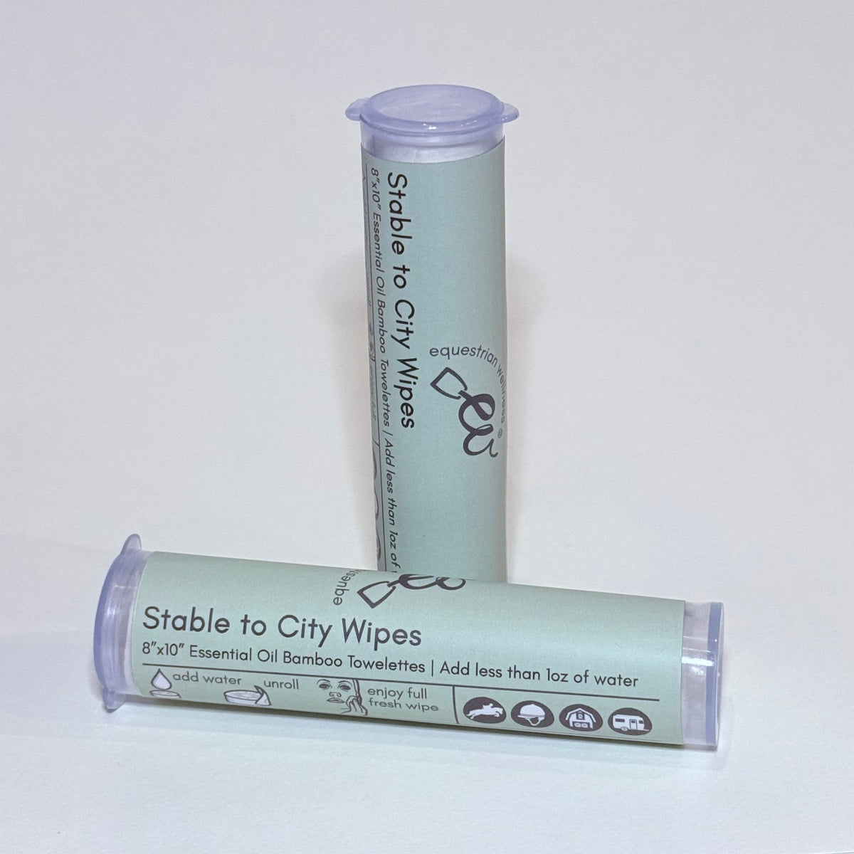 Stable to City Bamboo Wipes by Equestrian Wellness | Travel & Adventure Friendly